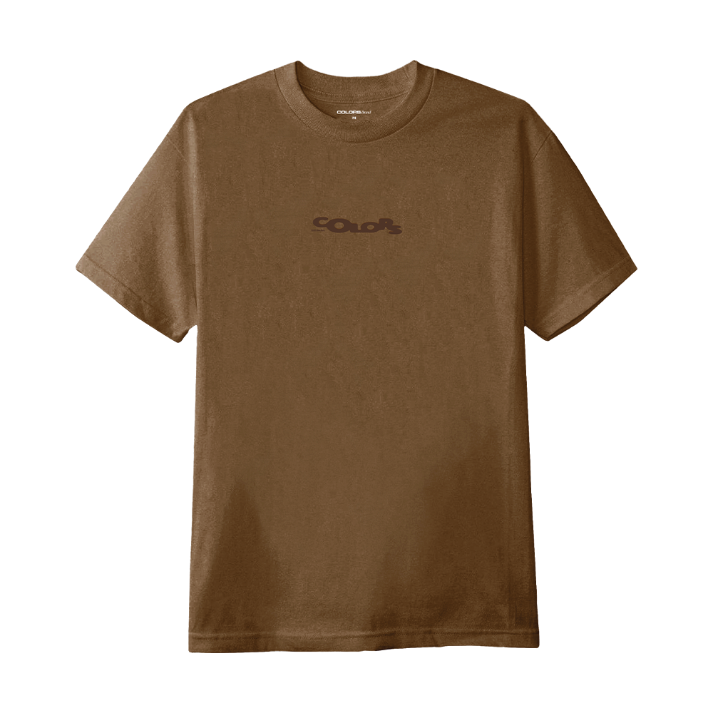 Camiseta Colors Fluid Marrom