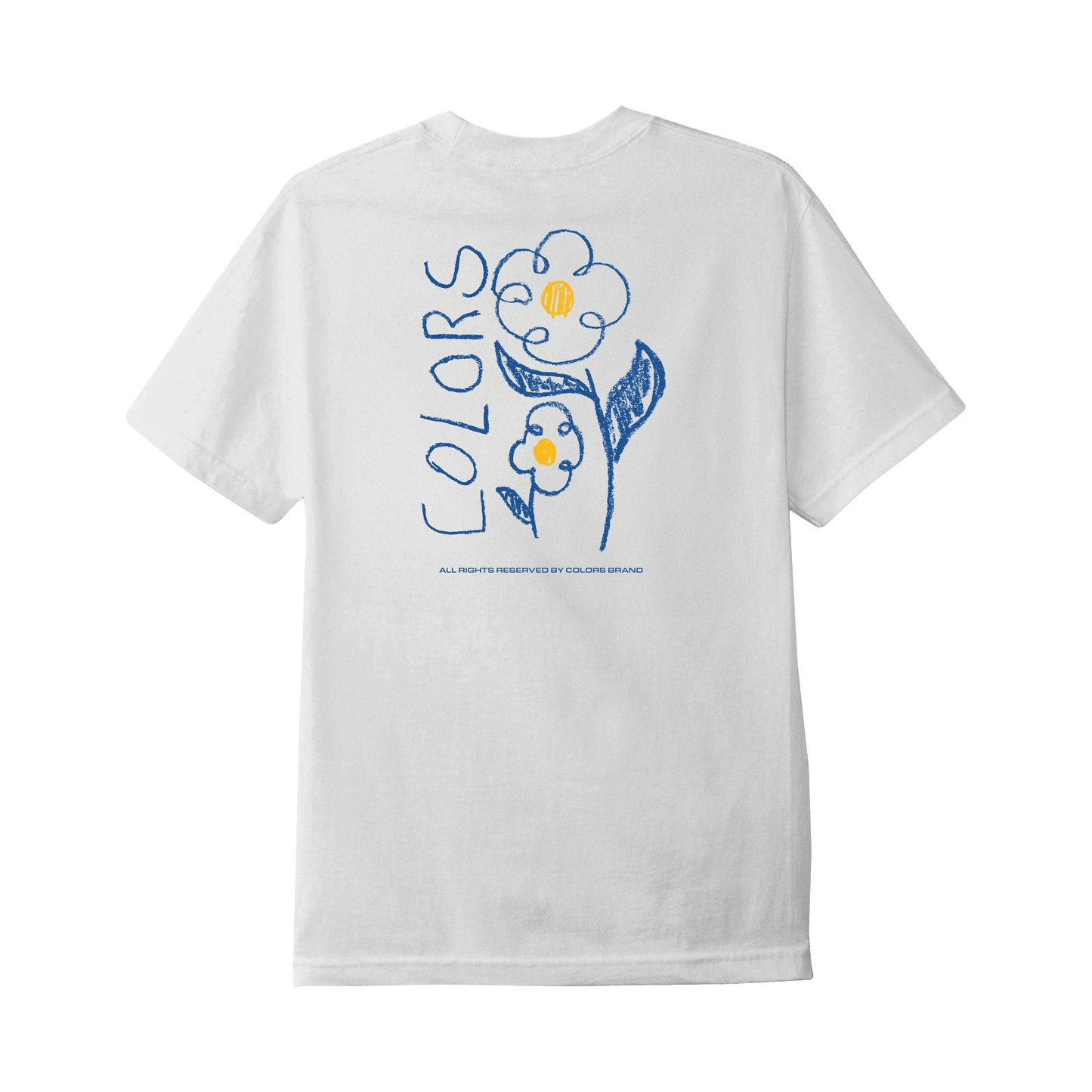 Camiseta Colors Flower Branco