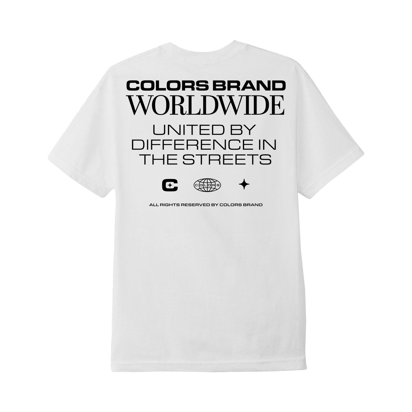 Camiseta Colors United Branco