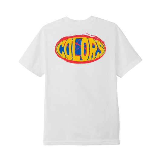 Camiseta Colors Globo Branco
