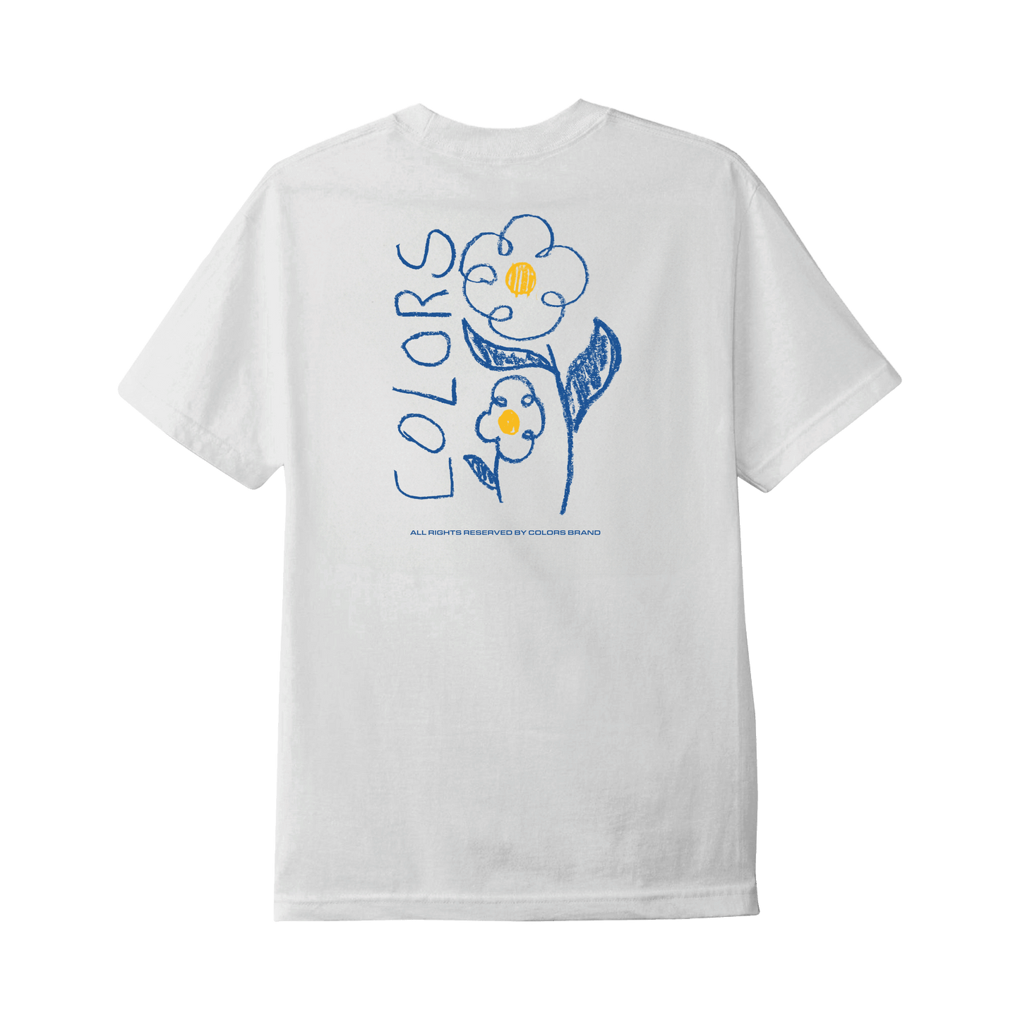 Camiseta Colors Flower Branco