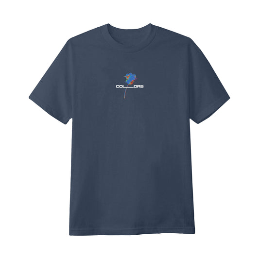 Camiseta Colors Psychadelic Blue Flower Azul