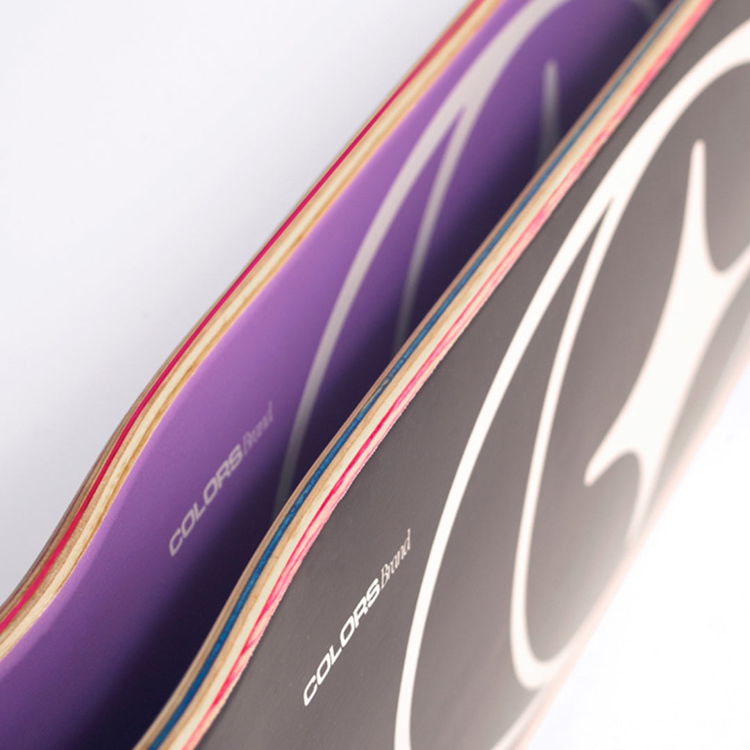 Shape Colors Maple Logo Roxo