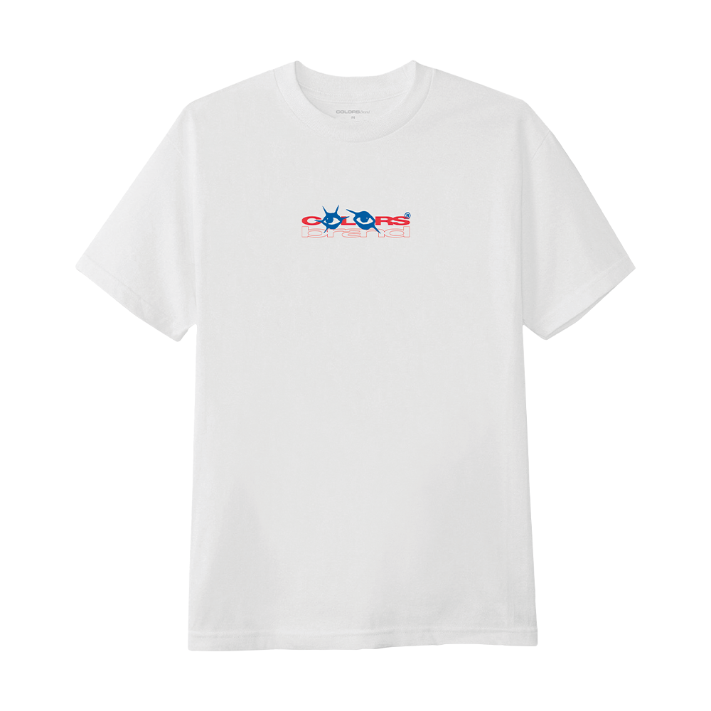 Camiseta Colors Bad Eyes Branco