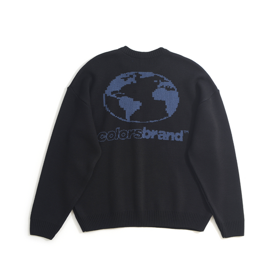 Suéter Colors Planet Preto