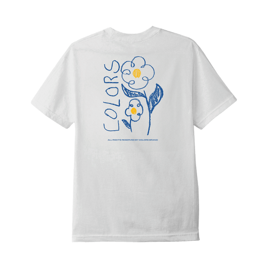 Camiseta Colors Flower Branco